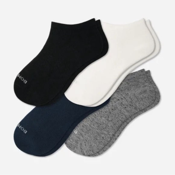 Bombas women’s lightweight ankle sock (4pack) Size M - Picture 3 of 4